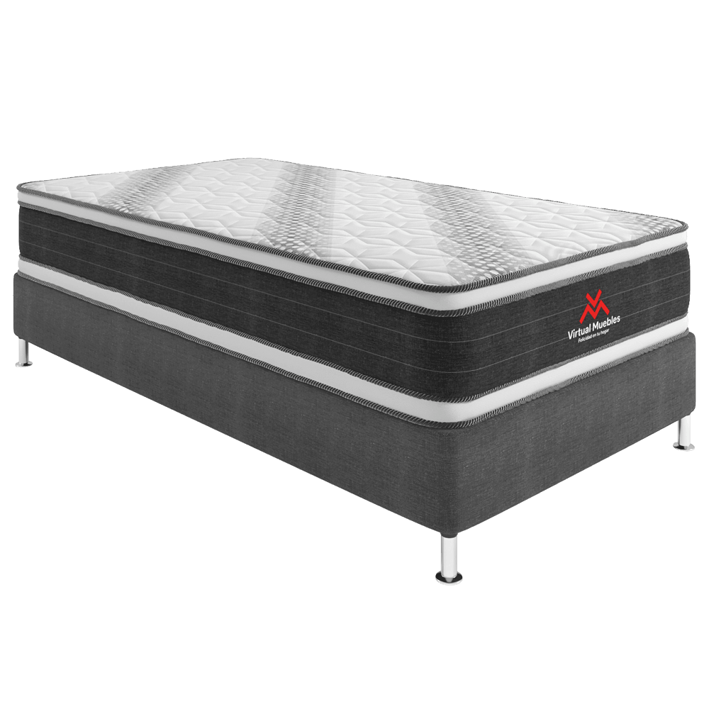 Combo para Habitación Acis, incluye Base Cama sencilla.