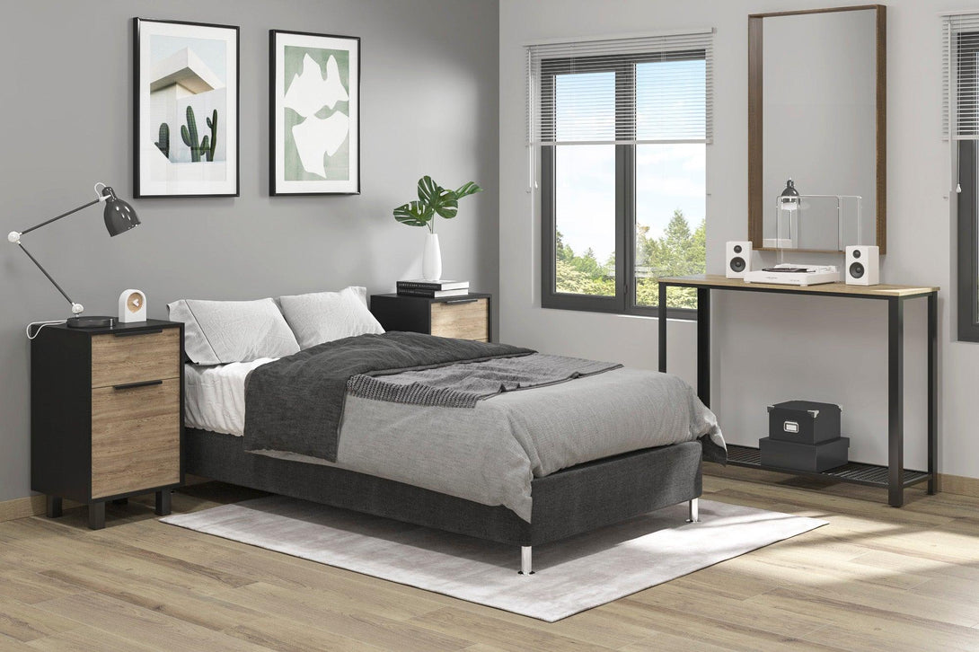 Combo para Habitación Bentor, incluye Base Cama sencilla y Colchón.