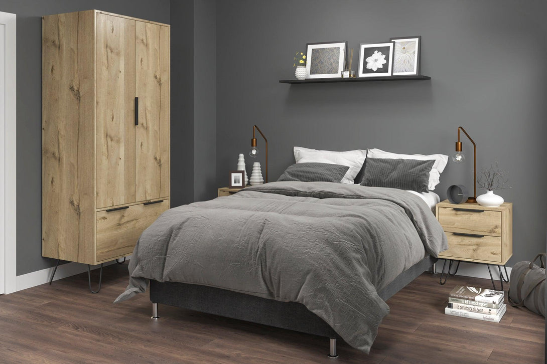 Combo para Habitación Jiang, incluye Base Cama Semidoble.