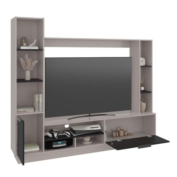 Mesa para Tv Marsel, Capri y Wengue, Para Televisor para 60 Pulgadas