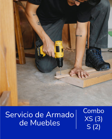 Servicio de Armado,  Combo XS (3) - S (2)