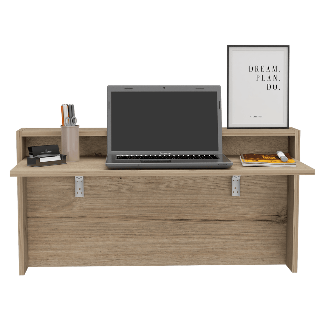 Escritorio Colgante Frello color Beige para Oficina.