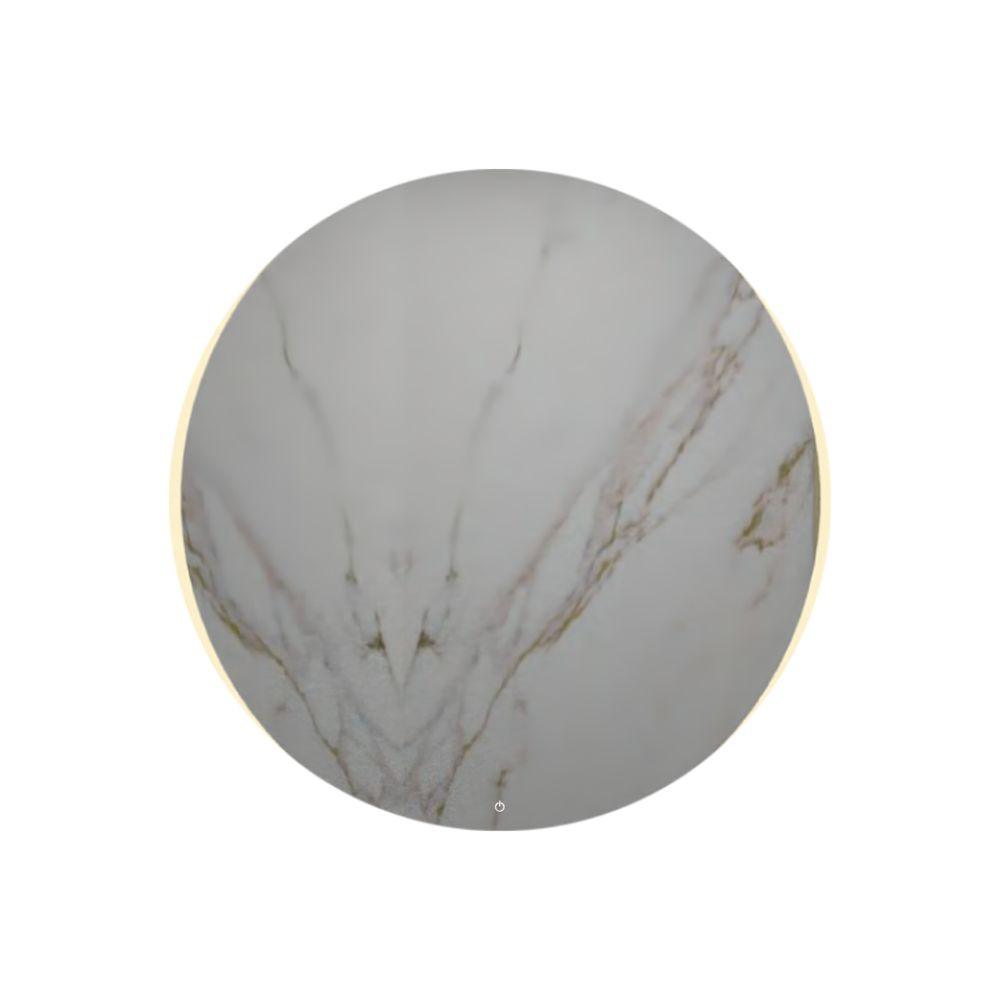 Espejo Dakota led+touch, Redondo sencillo - VIRTUAL MUEBLES