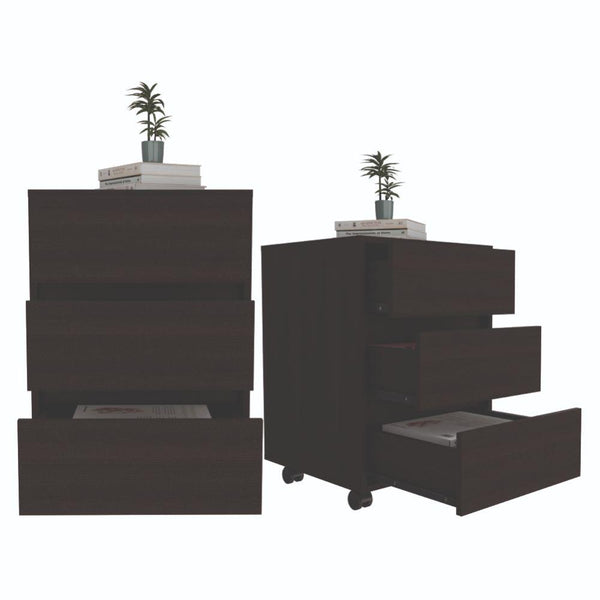 Organizador Kova X2, color Wengue para Habitación.