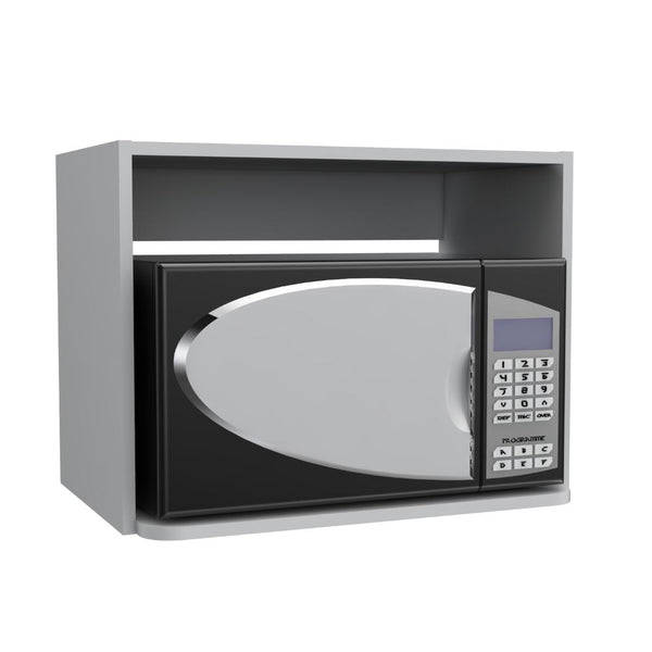 Mueble Auxiliar Lirio, Blanco Duqueza, con Espacio Para Microondas