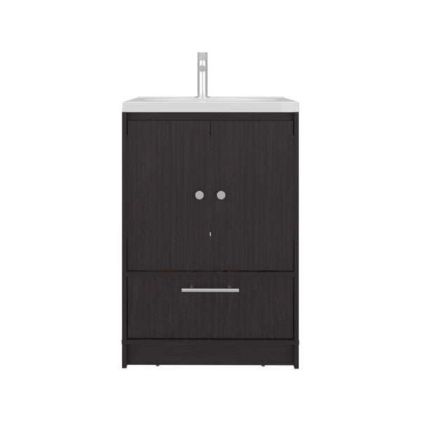 Mueble Para Lavamanos Madison, Wengue, Incluye Lavamanos Praia 60 ZF