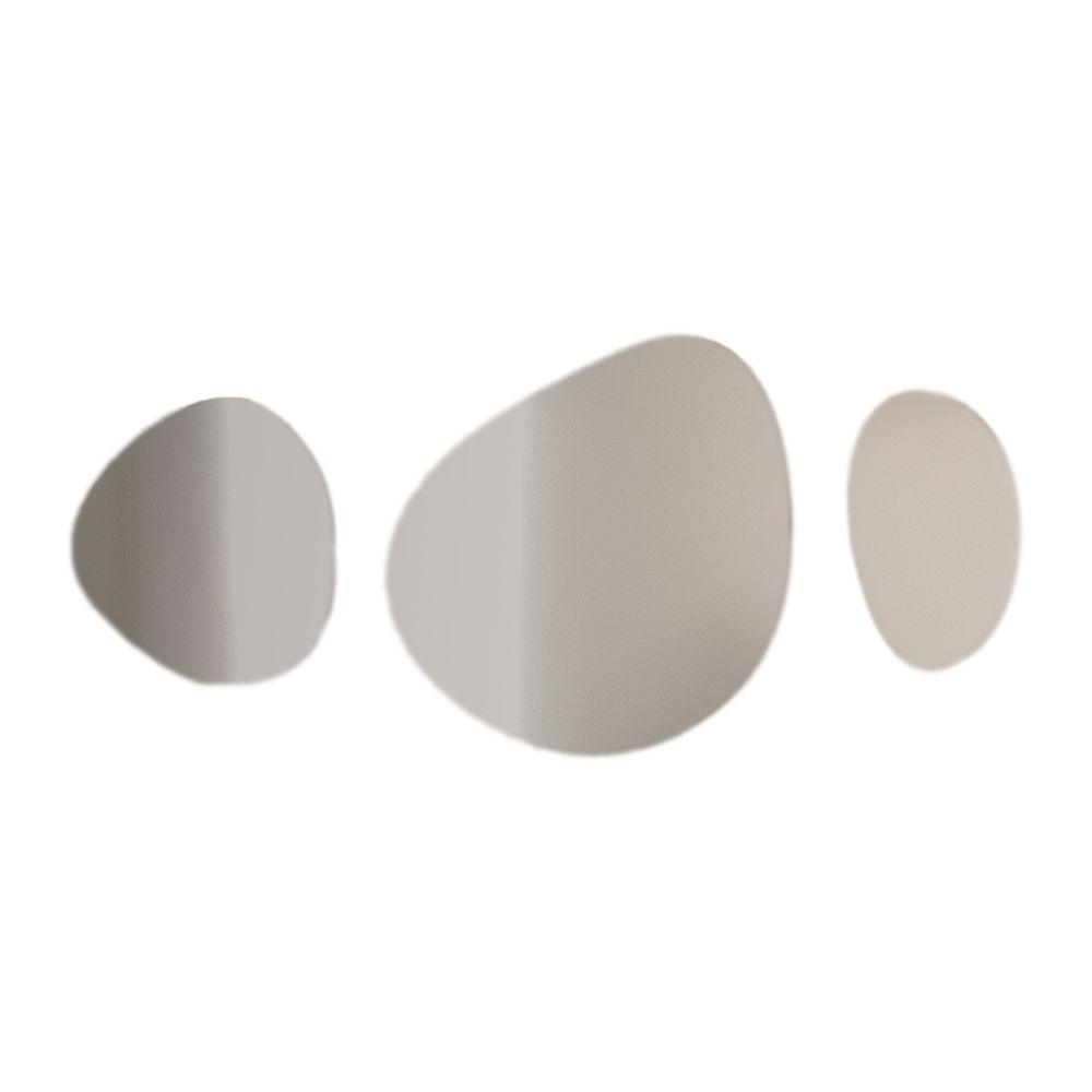 Espejo Gocce, con formas en gotas - VIRTUAL MUEBLES