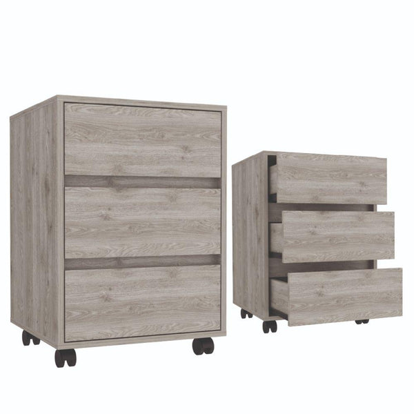 Organizador Taira X2, color Humo para Habitación.