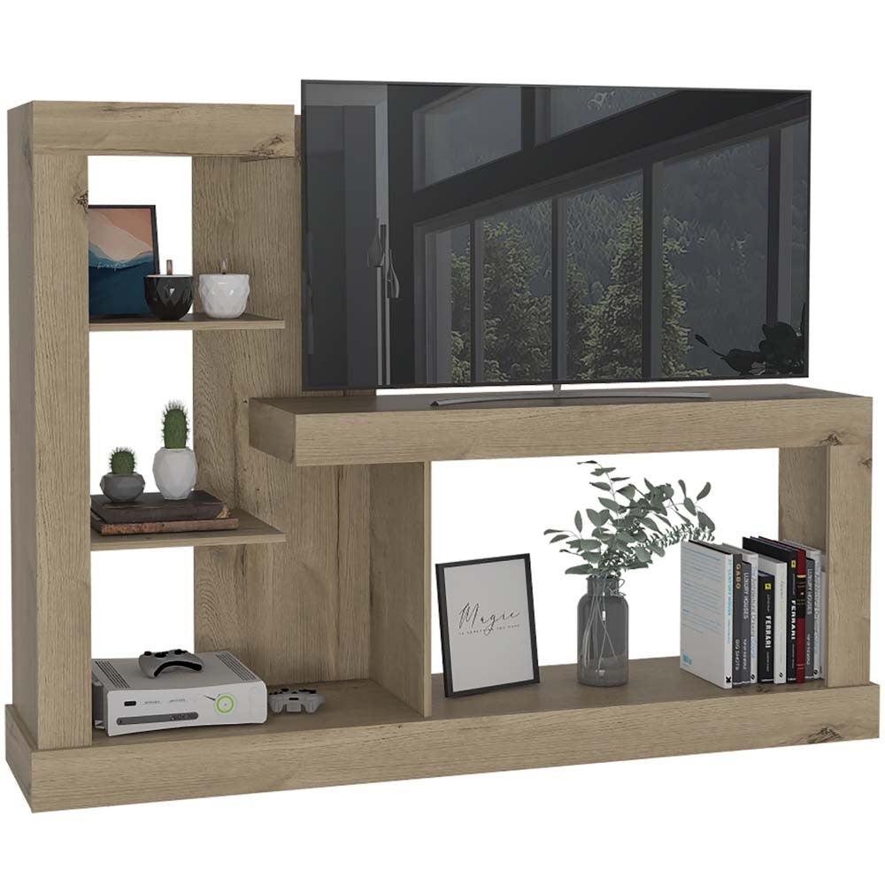 Mesa para TV Samir color Café claro para Sala.